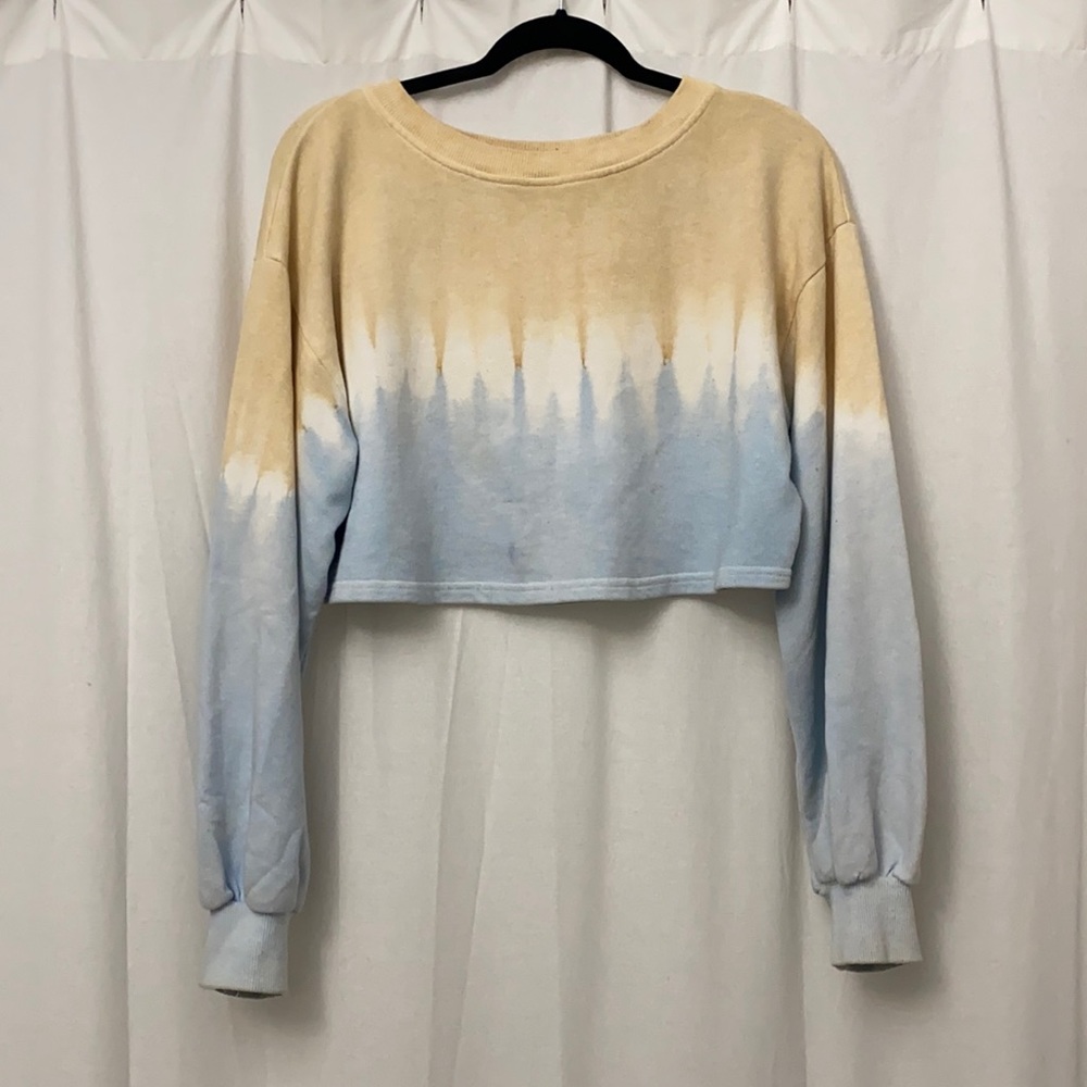 Cropped Crewneck Sweatshirt